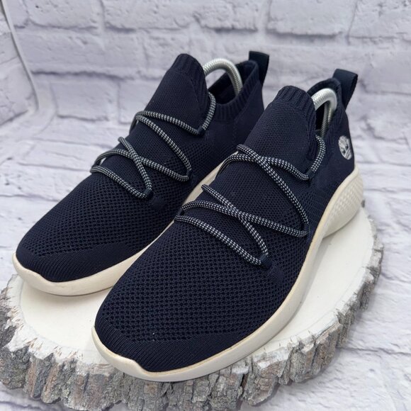 Timberland Men's Flyroam Go Mesh Blue Athletic Lifestyle Sneakers Size 7.5 Shoes - Picture 3 of 11